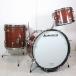 ( б/у )LUDWIG / 70s DOWN BEAT 20/12/14 3pcs Walnut Cortex 70 годы la Dick down свекла ( Ikebukuro магазин )