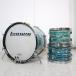 ( б/у )LUDWIG / 70s Blue oyster 12/13/20 3pcs Kitla Dick tam. большой барабан ( Ikebukuro магазин )