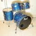 ( б/у )PEARL / Vision VSX #435 Strata Blue 4pc 22/12/13/16 жемчуг барабан комплект ( Ikebukuro магазин )