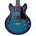 ( б/у )Gibson USA / ES-339 Figured Blueberry Burst ( слива рисовое поле магазин )