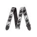(WEBSHOP клиренс распродажа )Fender / Monogram Strap Black/Light Grey/Dark Grey крыло ( гитара ремешок )