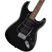 Fender / Standard Stratocaster HSS Laurel Fingerboard Black Pickguard Black крыло (YRK)