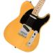 Squier by Fender / Affinity Series Telecaster Maple Fingerboard Black Pickguard Butterscotch Blondesk wire bai fender electric guitar 