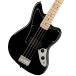 Squier by Fender / Affinity Series Jaguar Bass H Maple Fingerboard Black Pickguard Blacksk тросик bai крыло электрический бас 