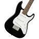 (WEBSHOP клиренс распродажа )Squier / Mini Strat Laurel Fingerboard Black Mini гитара 