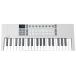 Novationno беж .n/ Launchkey Mini 37 MK4 White 37 ключ Synth action * Mini клавиатура ( demo применяющийся товар специальная цена )