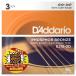 D'addario / EJ15-3DBP Phosphor Bronze 10-47 Extra Light Acoustic Guitar Strings 3-Pack(��������Ź����)