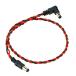 Ibanez / DCT16-BNR Twisted-pair DC Cable 40cm/16inch Straight & Right angled plugs(������)(YRK)