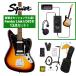 Squier / Affinity Series Jaguar Laurel Fingerboard Black Pickguard 3-Color Sunburst  ϿåǾãFender Link I/Oդ13å(YRK)