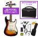 Squier by Fender / Classic Vibe 60s Stratocaster Laurel FB 3-Color Sunburst   BOSS KATANA MINI �A���v�t��13�_�Z�b�g�I(YRK)