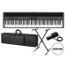 Roland �������� / FP-60X BK(�������������С� CB-B88V2 �� X������� KS100B ���åȡ�)�֥�å� �Żҥԥ���(FP60X)(YRK)