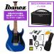 Ibanez / GIO Ibanez GRX20 Jewel Blue (JB) ( иностранная модель .. распродажа ) BOSS KATANA MINI усилитель имеется 13 позиций комплект!