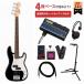 Squier by Fender / Mini Precision Bass Laurel FB Black VOX наушники усилитель 3 приложен электрический бас начинающий комплект R(YRK)