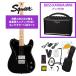 Squier by Fender / Paranormal Esquire Deluxe Maple Fingerboard Black Pickguard Metallic Black   BOSS KATANA MINI �A���v�t��13�_�Z�b�g�I