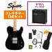 Squier by Fender / Paranormal Esquire Deluxe Maple Fingerboard Black Pickguard Metallic Black  YAMAHA GA15II�A���v�t�����S�҃Z�b�gR