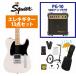 Squier by Fender / Sonic Esquire H Maple FB BK PG Arctic White PG-10�A���v�t���G���L�M�^�[���S�҃Z�b�gR(YRK)