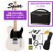 Squier by Fender / Sonic Esquire H Maple FB BK PG Arctic White  BOSS KATANA MINI �A���v�t��13�_�Z�b�g�I(YRK)