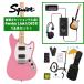 Squier / Sonic Mustang HH Maple Fingerboard White Pickguard Flash Pink �����磻�䡼  Ͽ�������å����Ǿ�ã��Fender Link I/O�դ�13�����å�(YRK)