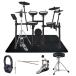 Roland / TD-07KV VH-10 up grade /3 cymbals option full set (w/SELVA drum mat )