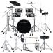 Roland / VAD316 PEARL производства барабанные педали установлен стартер комплект 