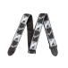 (WEBSHOP клиренс распродажа )Fender / Monogram Strap Black/Light Grey/Blue гитара ремешок 