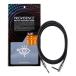 (WEBSHOP клиренс распродажа )Providence / LE501 5.0m S/L BK Black Straight - Angled Pro биде ns защита кабель гитара * основа 