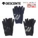 1 point till mail service possible 2022 autumn winter Descente DESCENTE Move sport MoveSport light field glove DMAUJD91 touch panel correspondence training gloves protection against cold 