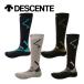 2023-2024 Descente DESCENTE unisex ski socks socks DWAWJB60 support socks men's lady's ski exclusive use socks thick knee-high socks heat insulation 