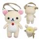  I K-5283B [ бесплатная доставка ] Rilakkuma RIRAKKUMA мягкая игрушка небольшая сумочка ko Rilakkuma солнечный X .. Cara портфель портфель сумка 
