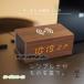  глаз ... часы Bluetooth динамик имеется настольные часы модный под дерево Qi соответствует смартфон провод re зарядное устройство airpods iphone для .... часы из дерева настольный датчик температуры USB подача тока 