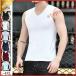  бак мужской безрукавка одноцветный V шея охлаждающий бак волокно m одежда фитнес спорт 