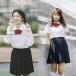  весна лето осень женщина высота сырой JK форма короткий рукав длинный рукав есть костюмированная игра матроска юбка в складку лента женский JK костюм рубашка school девушка темно-синий одноцветный 