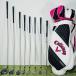  Callaway so Laile caddy bag имеется 8 шт. комплект женский Golf начинающий введение очень популярный современная модель Callaway SOLAIRE женщина правый выгода .flex L