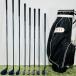  Wilson Tiara EX caddy bag имеется 8 шт. комплект женский Golf начинающий введение популярный модель Wilson Tiara женщина правый выгода .flex L