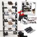  shoes rack possible to divide talent 10 step 30 pair shoes box shoes box thin type slim stylish compact high capacity large 