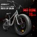  fatbike 20 -inch very thick tire fat tire silver mountain bike plating Shimano 7 step shifting gears W disk brake bicycle body EIZER F120