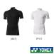 { бесплатная доставка }YONEX унисекс с высоким воротником рубашка с коротким рукавом STB-F1007 Yonex теннис бадминтон нижний одежда 
