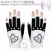  женский Golf перчатка палец . cut перчатки UV cut Heart модный ногти cut Golf сопутствующие товары Golf перчатка обе рука ногти весна лето осень стоимость доставки 