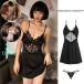  женский гонки slip лето неглиже пижама лента nai чай summer шелк Touch салон One-piece часть магазин надеты прозрачный глянец атлас 