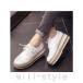  толщина низ оксфорды Корея oru коричневый n Street обувь Loafer .. серия красивый ... обувь manishu