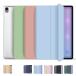 iPad Air ( no. 4 поколение ) 10.9 дюймовый кейс / покрытие кожа простой PU кожа iPad воздушный 4 2020 три . подставка ударная абсорбция подставка функция модный блокнот type 