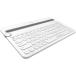  Logicool беспроводная клавиатура K480WH Bluetooth клавиатура беспроводной беспроводной Windows Mac iOS Android Chrome K480 белый внутренний стандартный товар 