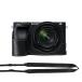  Sony для Sony A6400 для камера кейс ITARUKEN α6400 ILCE-6400 специальный a6400 кейс половина кейс PU кожа штатив дыра есть плечо с ремешком . черный 