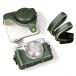  Canon для Canon PowerShot SX740 HS SX730 HS SX720 HS для камера кейс PU кожа sx740 sx730 sx720 hs защитный корпус плечо с ремешком зеленый 