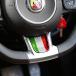  abarth 595( серии 4) рулевой механизм спица карбоновый покрытие ( коляска для пожилых bon трехцветный ) 21598