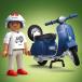  Vespa официальный Play Mobil (Vespa150 Sprint голубой ) 25823