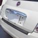  Fiat 500 для настоящий карбоновый бампер протектор 26113