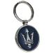  Maserati оригинальный NEW LOGO кольцо для ключей ( metal раунд / голубой ) 5333