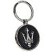  Maserati оригинальный NEW LOGO кольцо для ключей ( metal раунд / черный ) 5343