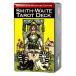  Smith * вес таро bo- даллес Mini Smith-Waite Tarot Deck Borderless Mini карты таро вес версия таро Mini предсказание японский язык описание документы стандартный товар 